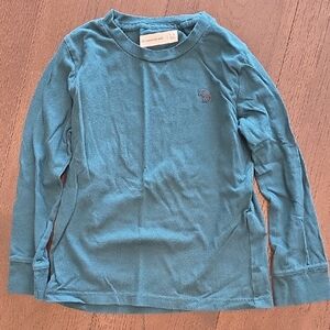 Abercrombie Kids Teal Long Sleeve Shirt